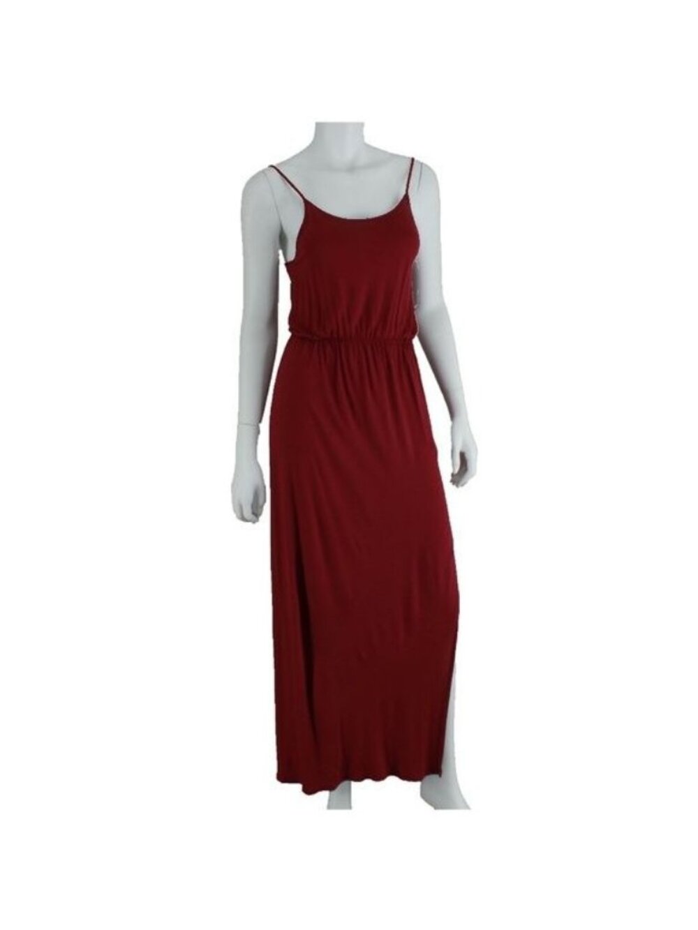 H&M Divided Burgundy Maxi Dress